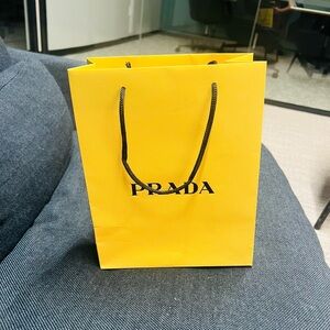 Prada Vibrant Yellow Tote